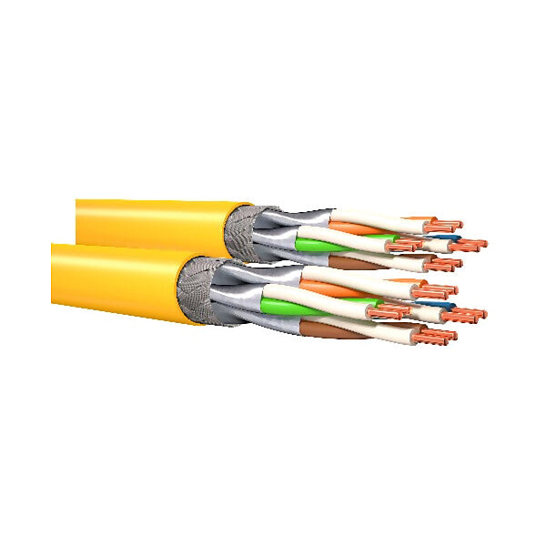 KERPEN DATACOM MegaLine F10-115 Kat.7A 8P S/FTP AWG23 gelb F10-115 DX-Dca-T500